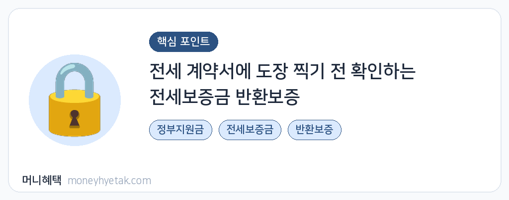 전세보증금 반환보증