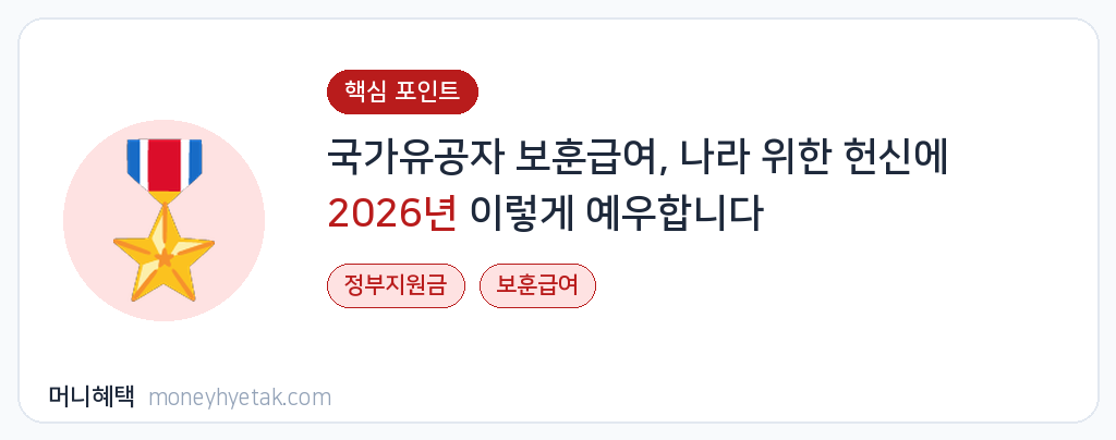 보훈급여