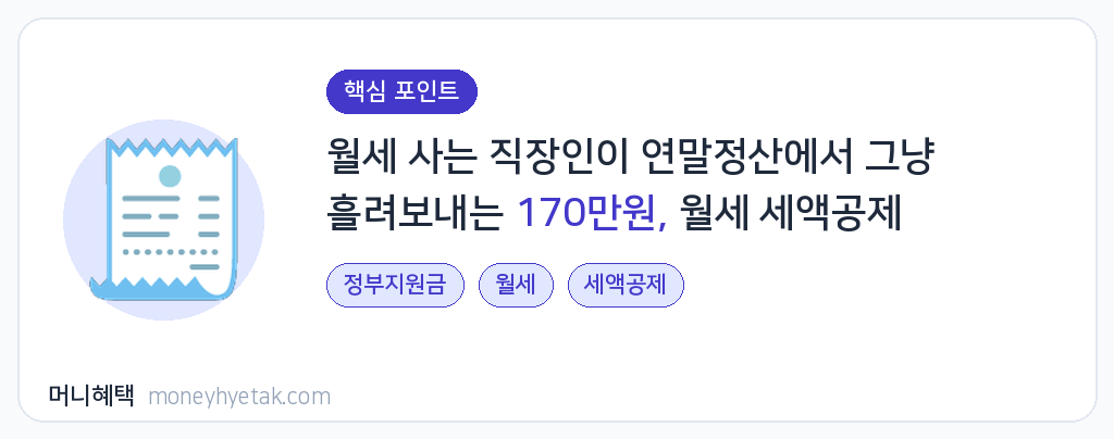 월세 세액공제